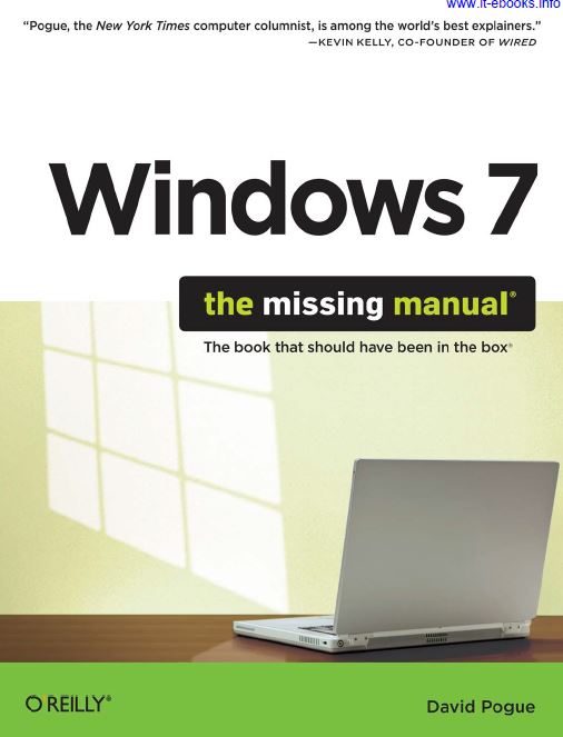 Windows 7 : The Missing Manual