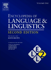 The encyclopedia of language & linguistics
