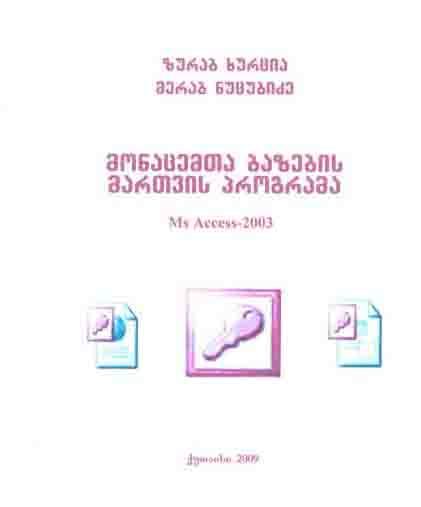 მონაცემთა ბაზების მართვის პროგრამა Ms Access-2003