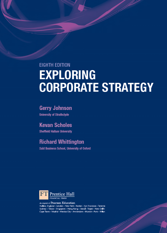 EXPLORING CORPORATE STRATEGY