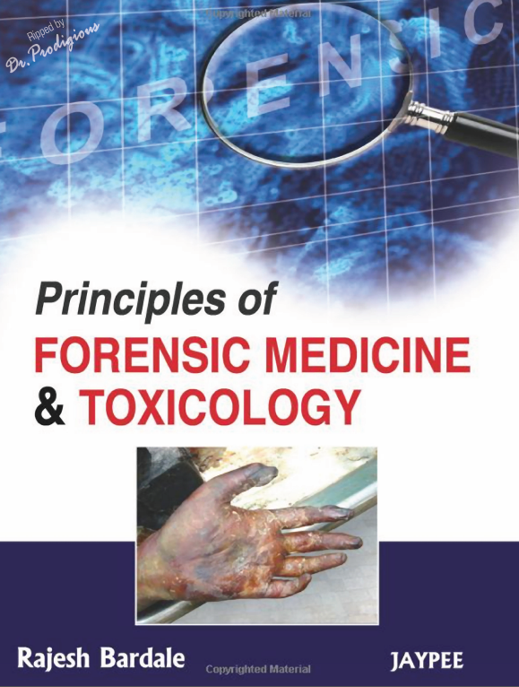 Principles of Forensic Medicine and Toxicology