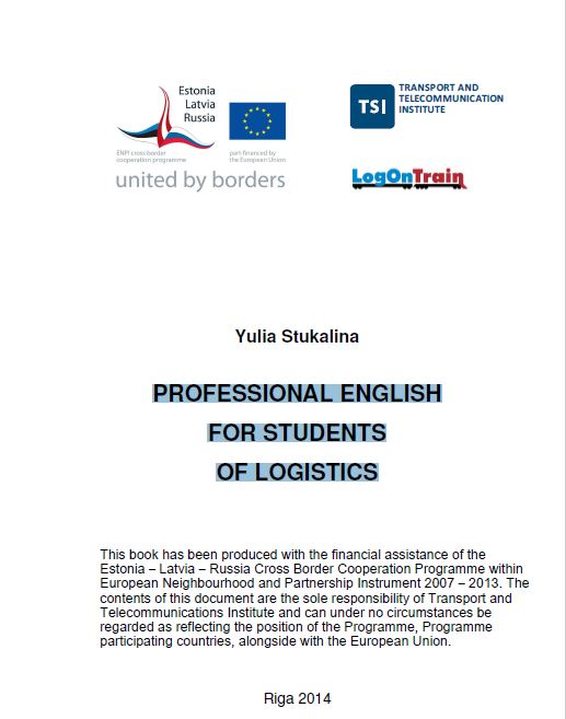 Profesional English For Students Of Logistics