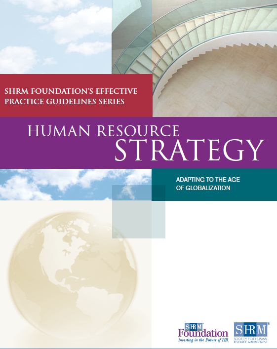 Human Resource Strategy : Adapting to the Age of Globalization