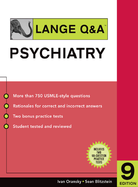 Lange Q&A PSYCHIATRY