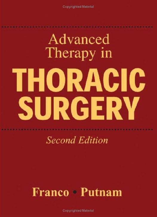 Advanced theraphy in thoracic surgery