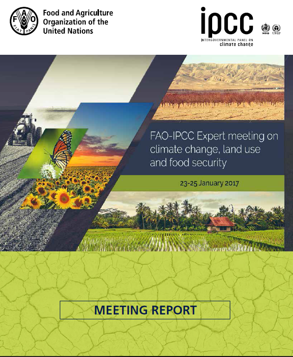 FAO-IPCC EXPERT MEETING ON CLIMATE CHANGE, LAND USE AND FOOD SECURITY