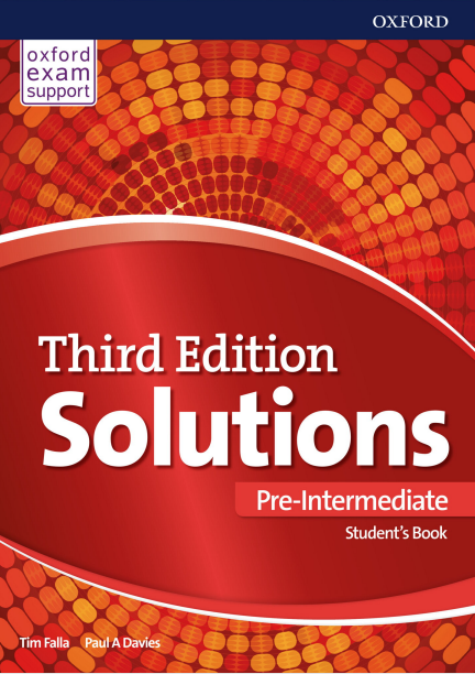 Solutions Pre-intermediate : Student's Book