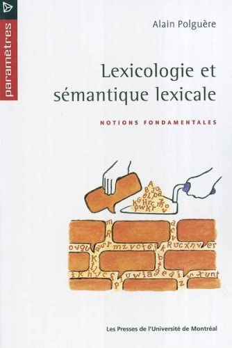 Lexicologie Et Semantique Lexicale